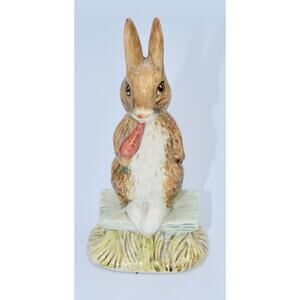 BESWICK ENGLAND Beatrix Potter Fierce Bad Rabbit 1977 Ceramic Figurine